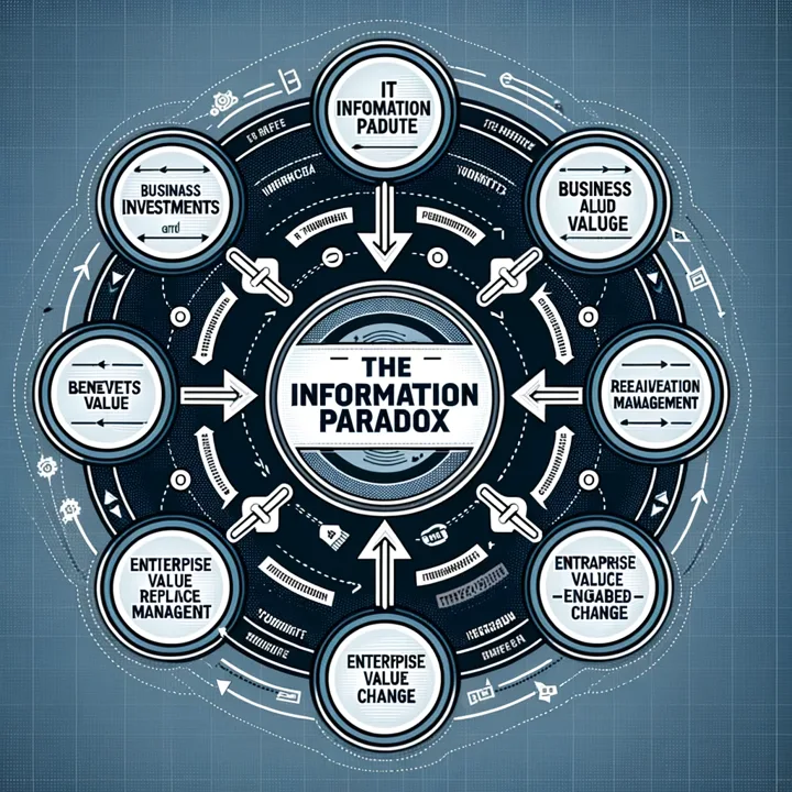 The cover of the book The Information Paradox.